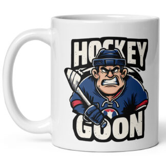 Hockey Goon Funny Mug – 11 oz Ceramic Coffee Mug